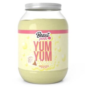 GYMBEAM BeastPink Yum yum whey protein vanilla ice cream 1000 g