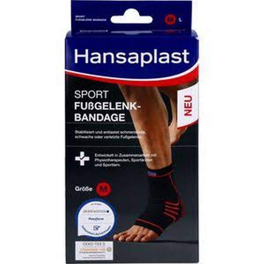 HANSAPLAST Sport ankle bandage size L, 1 pc