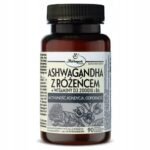 Herbapol Kraków,ASHWAGANDHA with ROSARY + vitamin D3, 90,ASHWAGANDHA z RÓŻANIEM + witamina D3, 90,