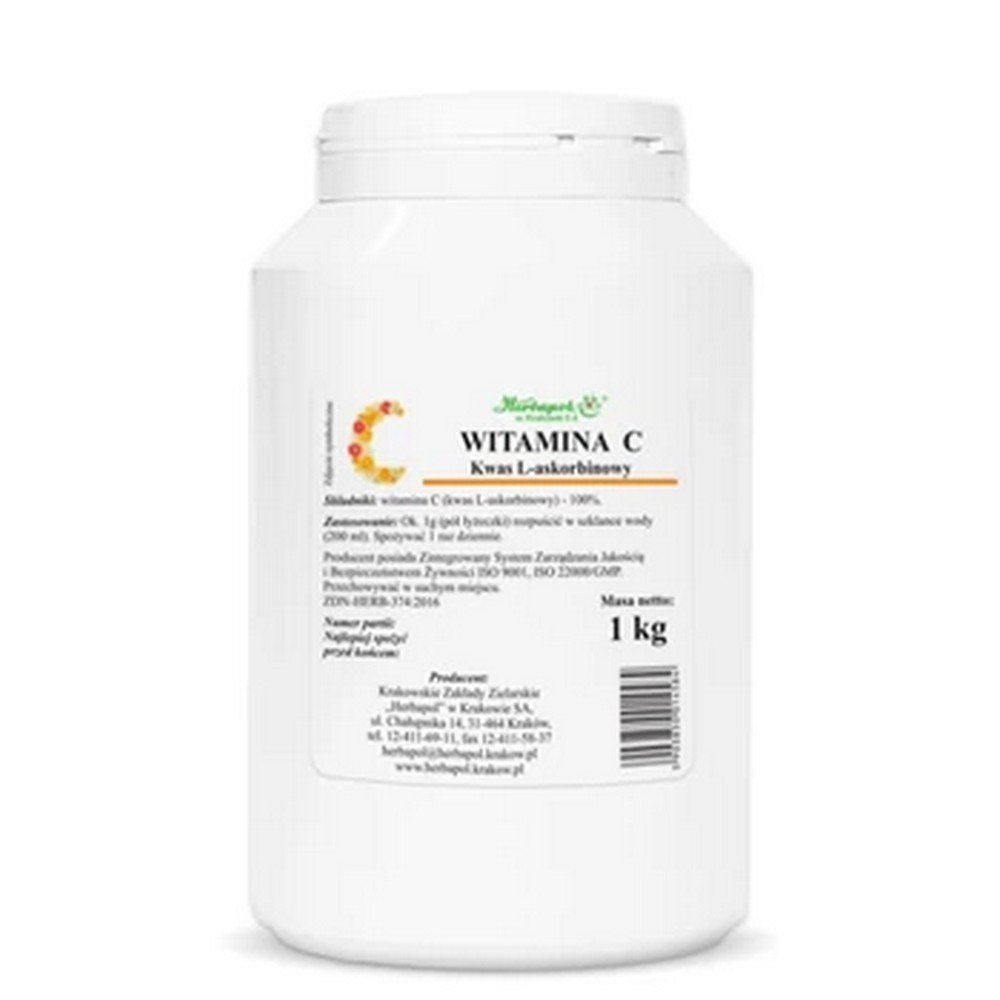 Herbapol Vitamin C L-Ascorbic Acid Powder 1000g