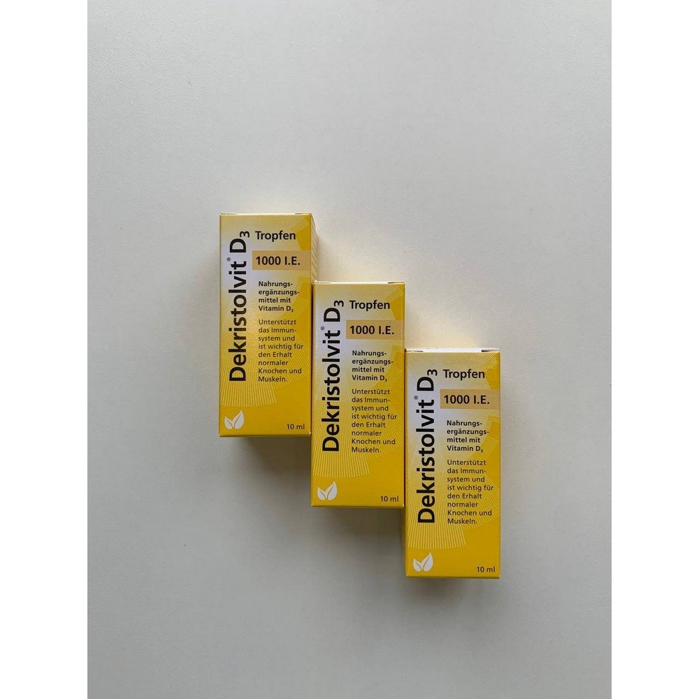 Hübner Dekristolvit D3 1,000 IU drops 10ml,Hübner Dekristolvit D3 1.000 IE Tropfen 10ml