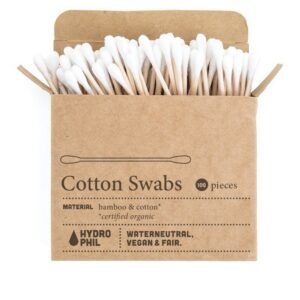 HYDROPHIL Cotton and bamboo ear buds 100 pcs