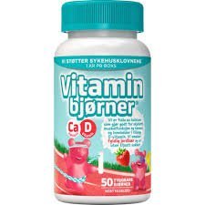 Vitaminbjørn Calcium + vitamin D 50