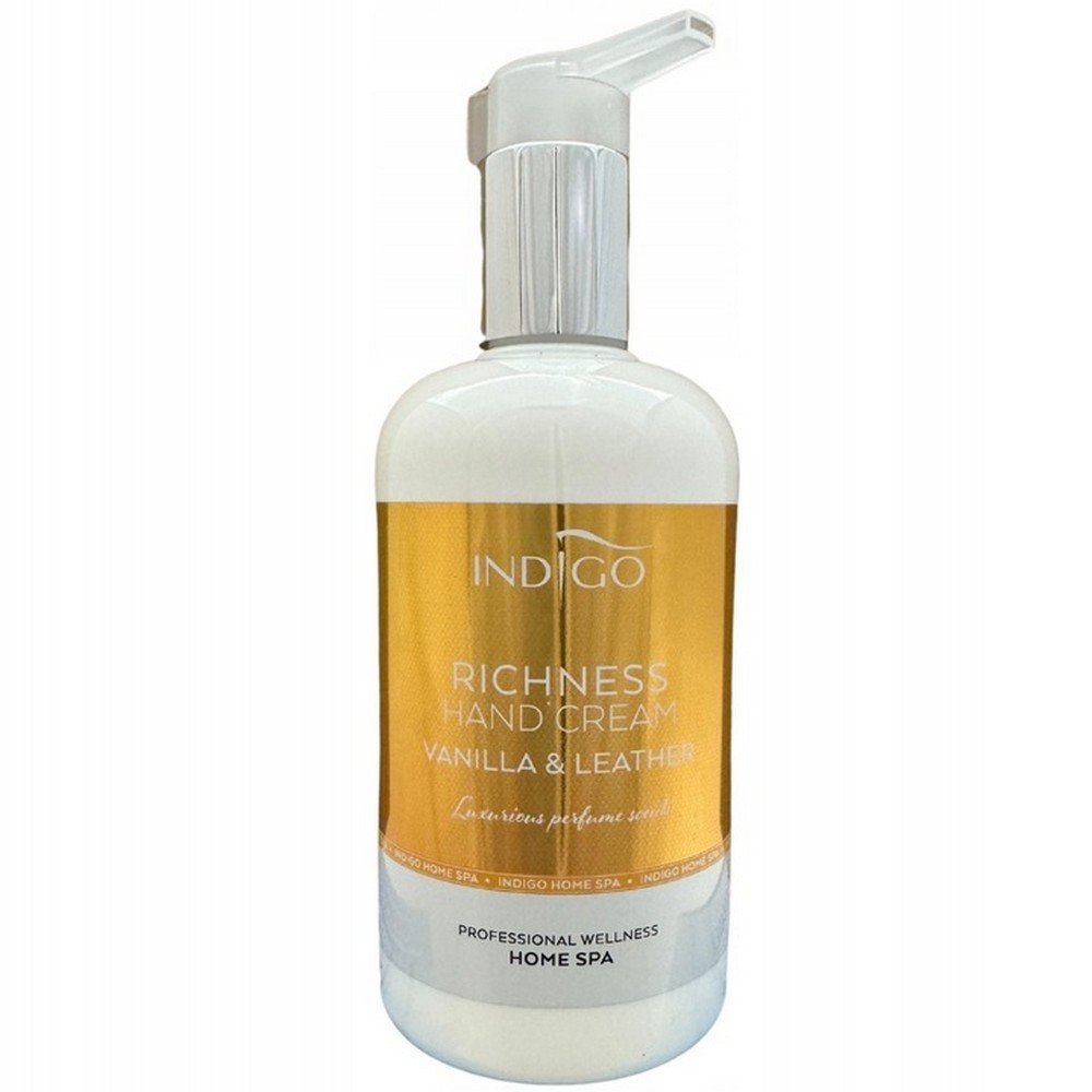 Indigo, Hand Vanilla & Leather, 300, ml,Ręcznie Wanilia i Skóra, 300, ml