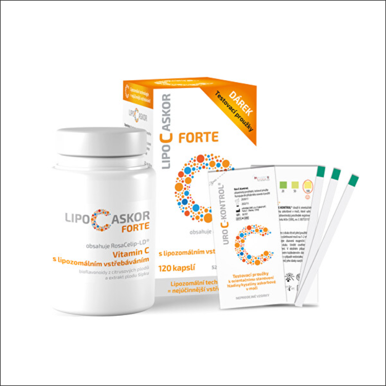 Inpharm,Lipo C Askor Forte 120 capsules,Inpharm