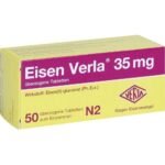 Iron Verla 35 mg coated 50 pcs.,Eisen Verla 35 mg überzogene  50 Stk.