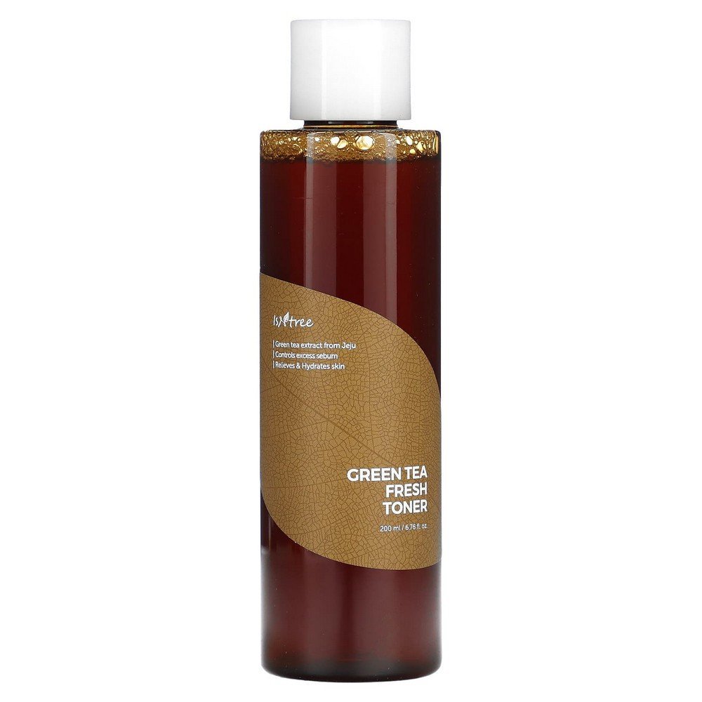 ISNtree, Green Tea Fresh Toner, 6.76 fl oz (200 ml),ISNtree, Green Tea, Hydra Fresh Toner, erfrischendes Gesichtswasser mit grünem Tee, 200 ml (6,76 fl. oz.)