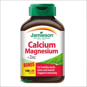 Jamieson Laboratories,Jamieson Calcium Magnesium with Zinc 120 tablets,Jamieson Laboratories
