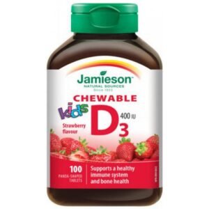 Jamieson Vitamín D3 Kids Jahoda 100