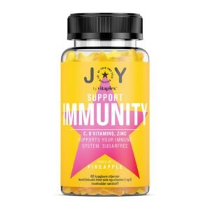 JOY Nutrition Support Immunity with vitamins C, D and Zinc - pineapple flavor 60