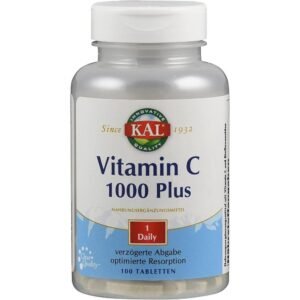 KAL Vitamin C 1000+ SR | 1000 mg | 100 Tablets, KAL Vitamin C 1000+ SR | 1000 mg | 100 Tabletten