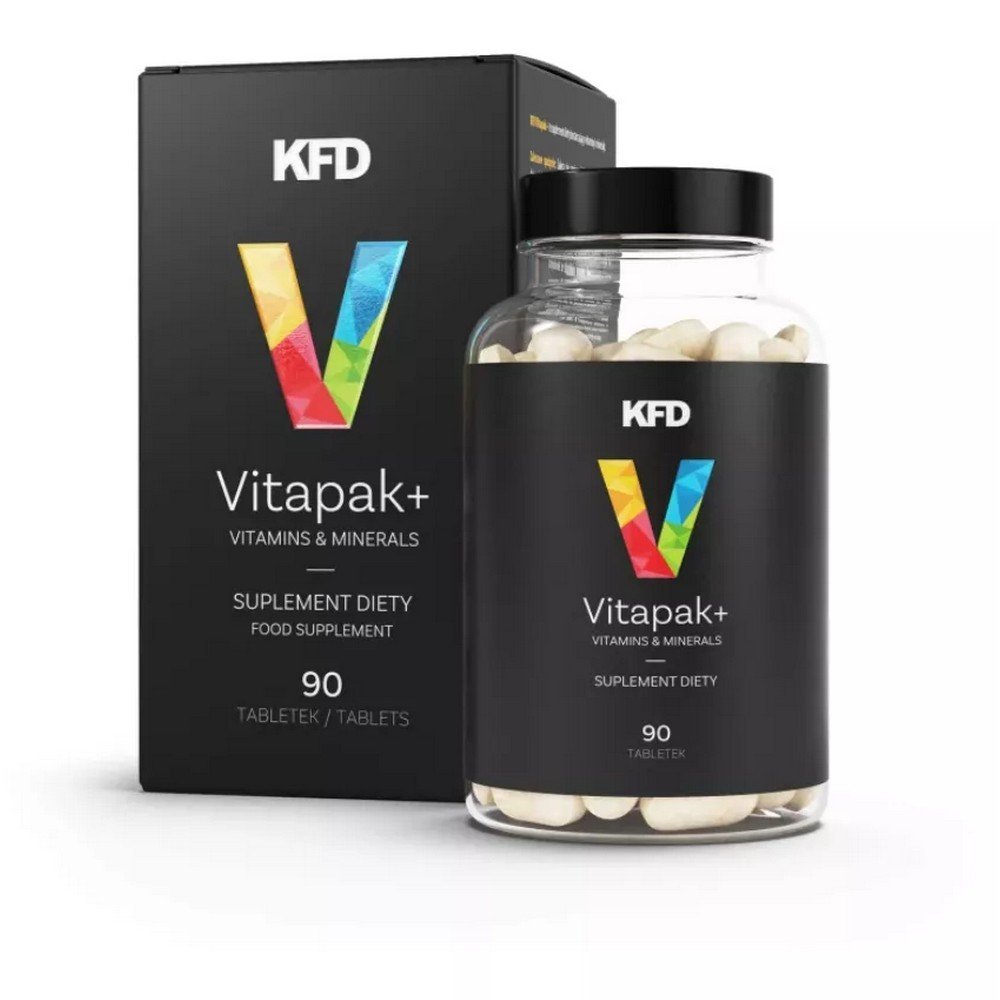 Kfd Kfd Vitapak+ Organic Minerals and Vitamins 90 tablets