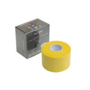 Kine-MAX Team Tape - Colored non-elastic tape 3.8cm x 10m - Yellow