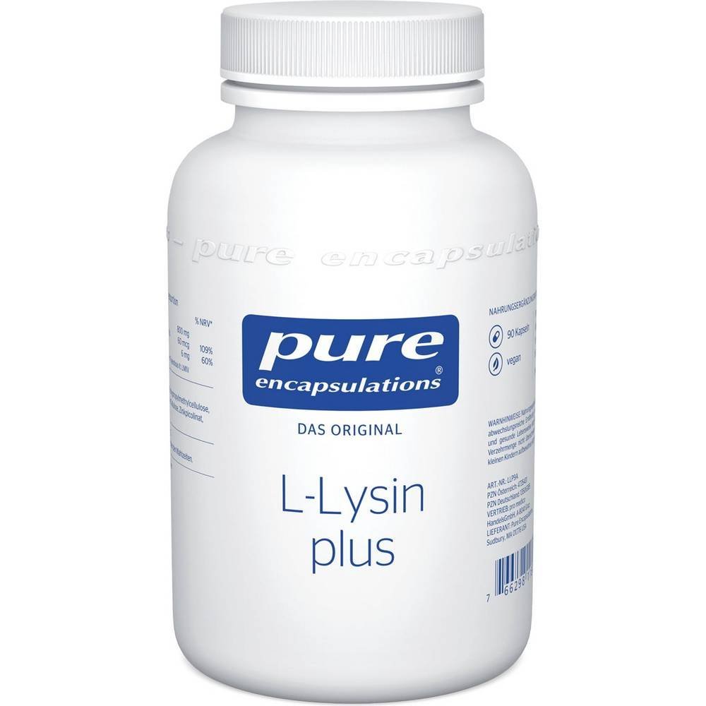 L-lysine plus capsules, 90 pcs