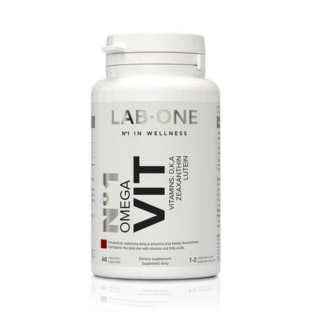 Lab One N1 Omega Vit Omega 3 + Vitamins DKA 60 Caps.