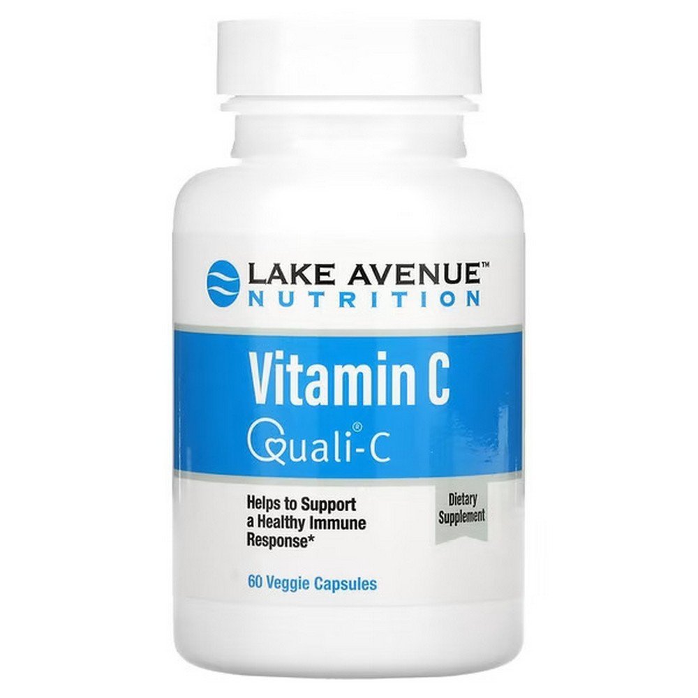 Lake Avenue Nutrition, Vitamin C, Quali-C, 1,000 mg, 60 Vegetarian Capsules,Lake Avenue Nutrition, Vitamin C, Quali-C, 1.000 mg, 60 vegetarische Kapseln