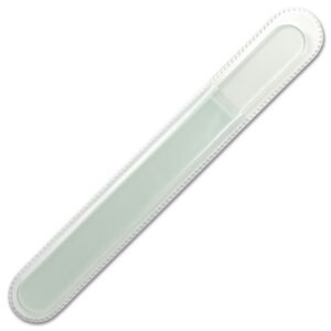 Mont Bleu s.r.o.,Large Clear Glass Nail File TB,Velký čirý skleněný pilník na nehty TB
