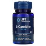 Life Extension, L-Carnitine, 500 mg, 30 vegetarian capsules;Life Extension, L-Carnitin, 500 mg, 30 vegetarische Kapseln