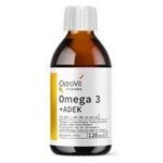 Liquid vitamins OstroVit Omega 3 + ADEK 120 ml omega-3 acid 108 g 120 ml