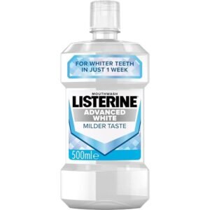 LISTERINE Advanced white mouthwash, 500 ml