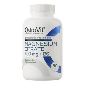 OstroVit, MAGNESIUM CITRATE 400 mg + Vitamin B6 90 tabs, CYTRYNIAN MAGNEZU 400 mg + Witamina B6 90 tabl