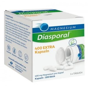 MAGNESIUM DIASPORAL 400 extra capsules, 100 pcs