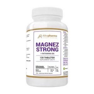 Magnesium Strong + B6 Cramps Stress High dose 120t