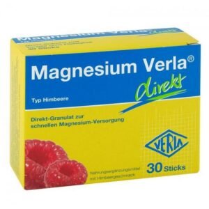 MAGNESIUM VERLA direct granules raspberry,  30 pcs
