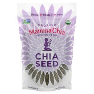 Mamma Chia, Organic Chia Seeds, 340 g (12 oz.),Mamma Chia, Bio-Chiasamen, 340 g (12 oz.)