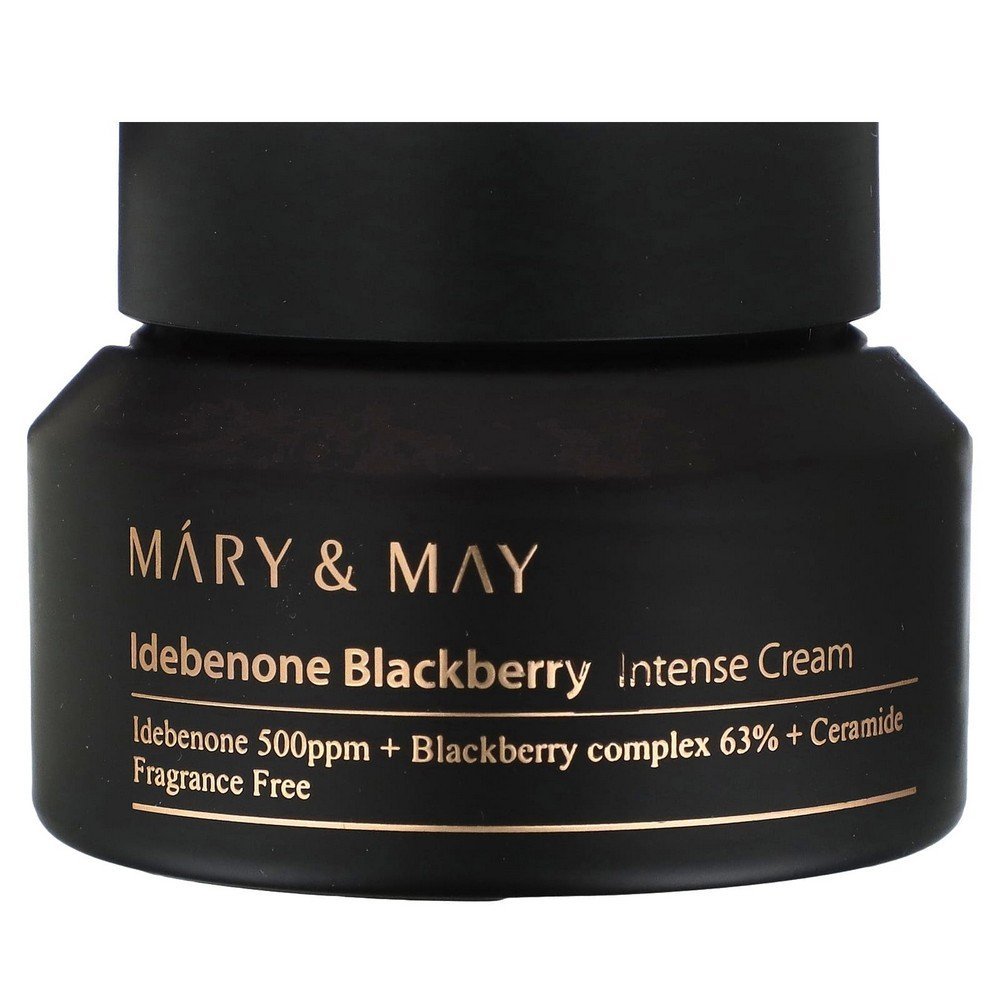 Mary & May, Idebenone Blackberry Intense Cream, 2.46 oz (70 g),Mary & May, Idebenone Blackberry Intense Cream, Intensive Creme mit Brombeere, 70 g (2,46 oz.)