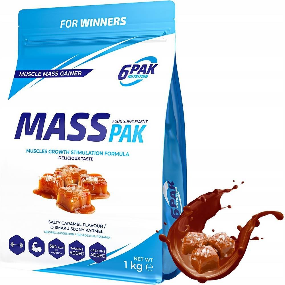 MASS PAK 1KG GAINER COMPLEX PROTEIN CREATINE MASS