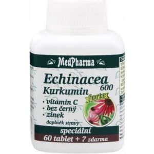 Medipharma Echinacea 600 Fort Curcumin Vit. C 67, MedPharma Echinacea 600 Forte kurkumin vit. C  67