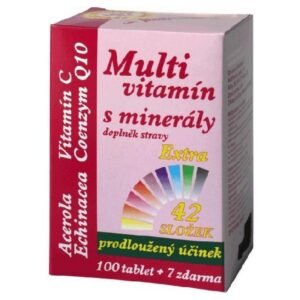 MedPharma MultiVitamin with minerals + extra C 107 tablets