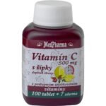 MedPharma Vitamin C 500 mg with arrows 107, MedPharma Vitamín C 500 mg s šípky 107