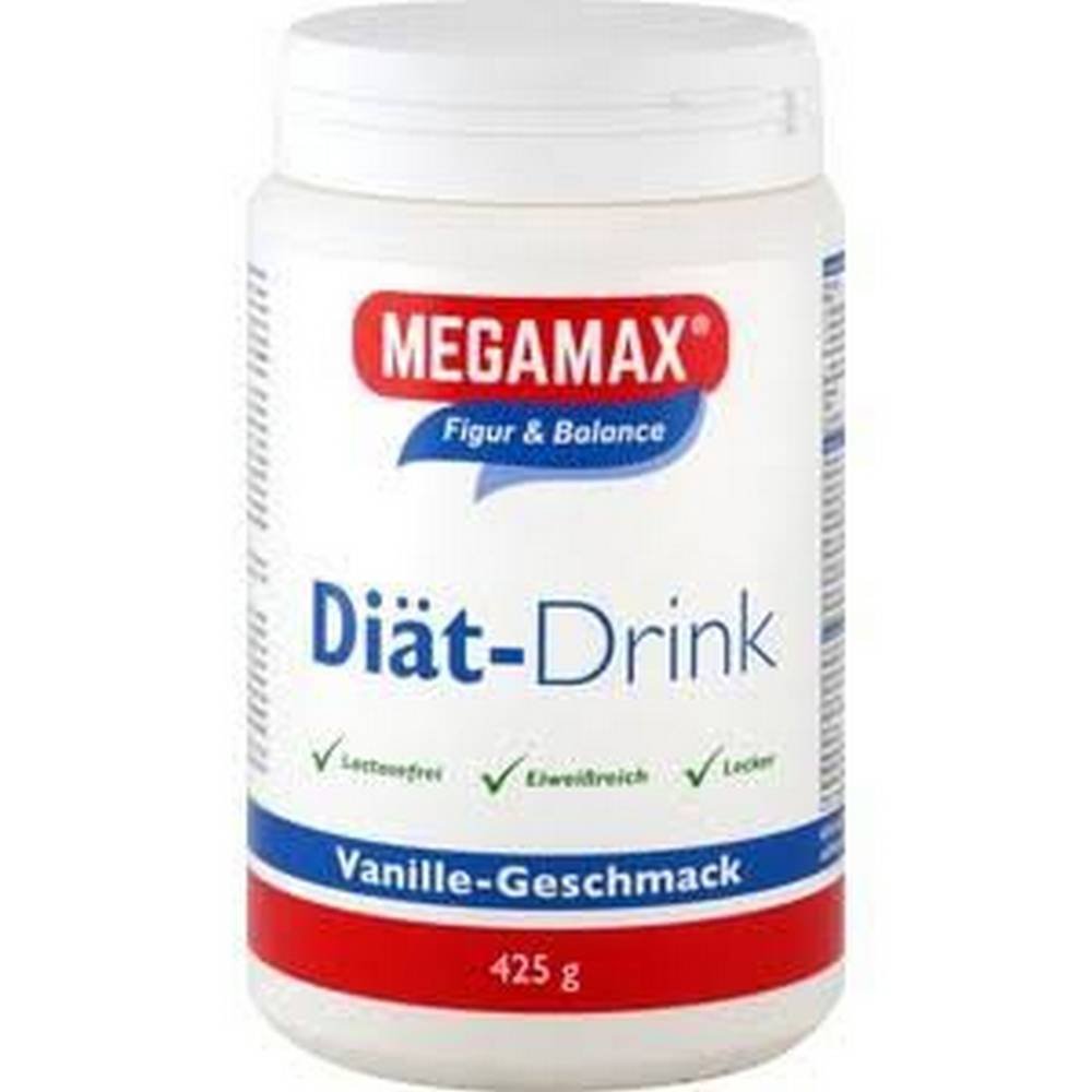 MEGAMAX Diet Drink Vanilla Powder, 425 g