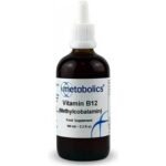 Metabolics Liquid Vitamin B12 Methylcobalamin 100 ml, Metabolics Tekutý Vitamín B12 Methylcobalamin 100 ml
