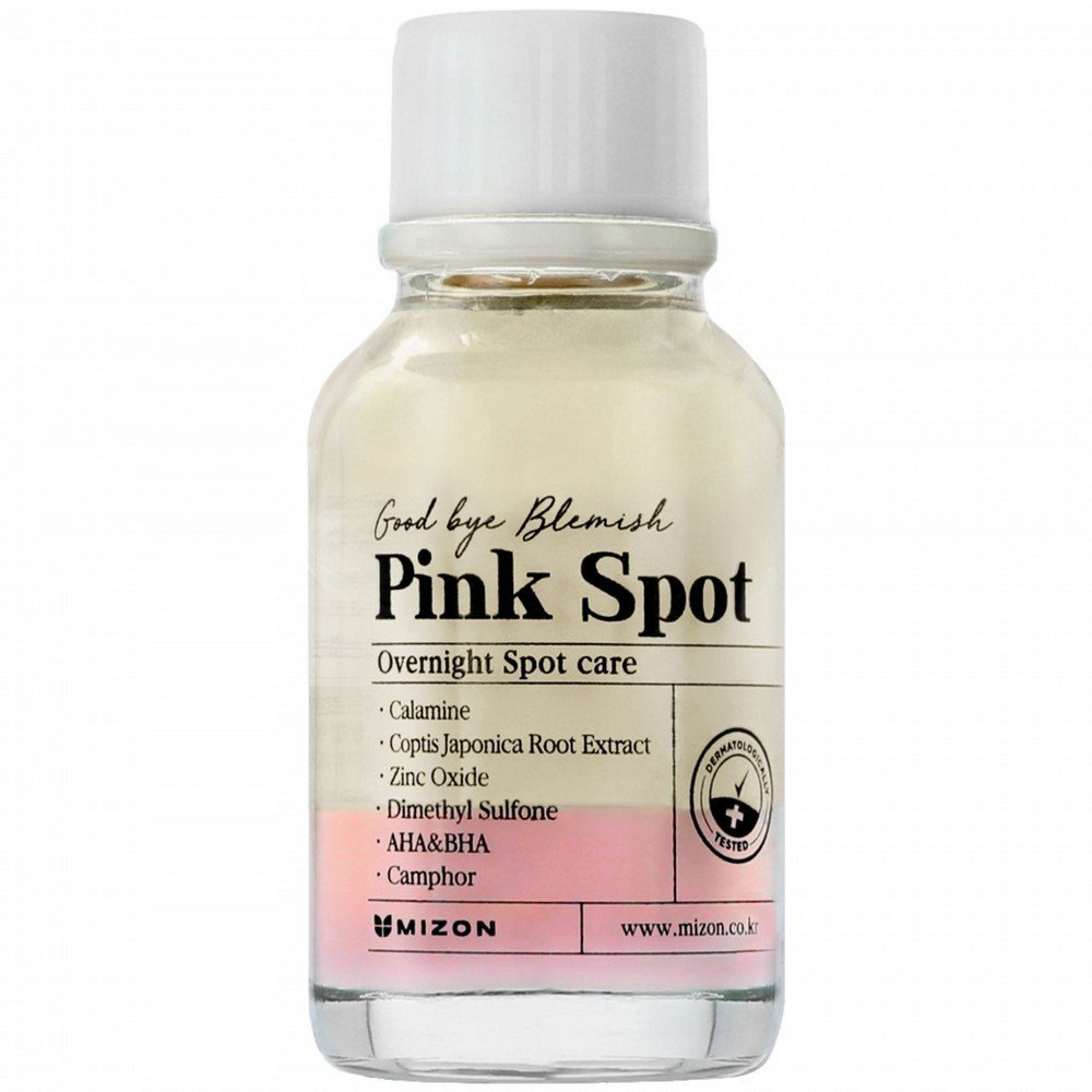 MIZON Night serum with anti-acne powder Pink Spot Good Bye Blemish 19 ml
