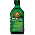 Möller's fish oil Omega 3 from cod liver 250 ml, Möller´s rybí olej Omega 3 z tresčích jater 250 ml