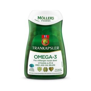 Möller's Pharma cod liver oil with iodine and selenium 120