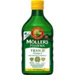 Möller's Pharma cod liver oil with lemon flavor and vitamin D 250 ml