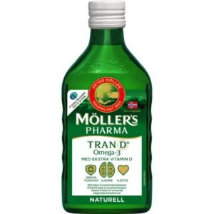 Möller's Pharma cod liver oil with vitamin D - natural, 250 ml