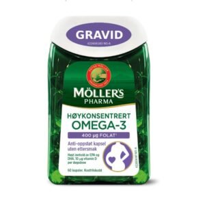 Møllers Pharma Highly concentrated Omega 3 pregnant 60