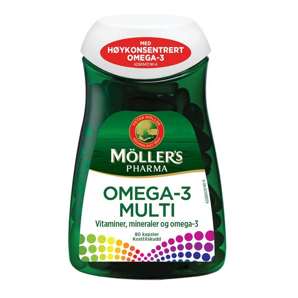 Möller's Pharma omega-3 multi 80