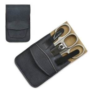 Mont Bleu s.r.o.,Mont Bleu 5-piece Manicure Set in Faux Leather Case,Mont Bleu 5dílná sada na manikúru v pouzdře z umělé kůže
