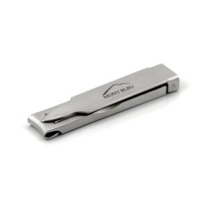 Mont Bleu s.r.o.,Mont Bleu Folding Large Travel Nail Clippers, Stainless Steel,Mont Bleu skládací velké cestovní nůžky na nehty, nerezová ocel