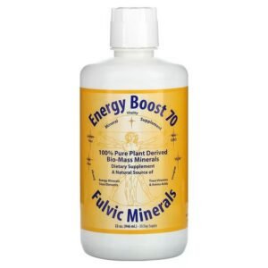 Morningstar Minerals, Energy Boost 70, Fulvine Minerals, 32 oz (946 ml),Morningstar Minerals, Energy Boost 70, Fulvine Mineralien, 946 ml (32 oz.)