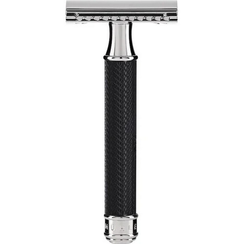 Mühle safety razor Traditional R 89 closed comb - black,Mühle Rasierhobel Traditional R 89 geschlossener Kamm - schwarz