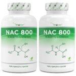 NAC - N-Acetyl L-cysteine 360 capsules of 800 mg - high dose + vegan 12 months,NAC - N-Acetyl L-cysteina 360 kapsułek po 800 mg - wysoka dawka + wegańskie 12 miesięcy,
Vit4ever