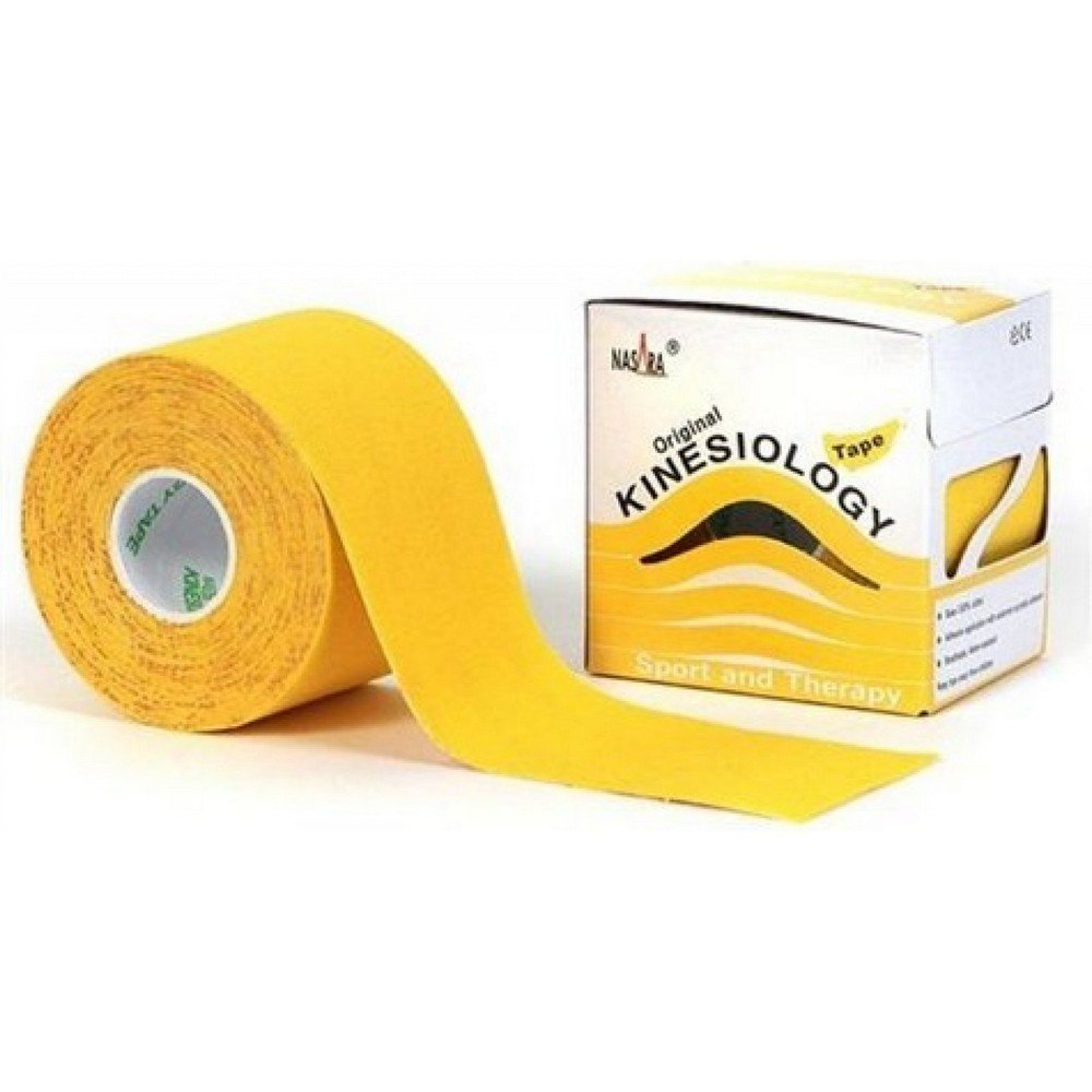 Nasara tape yellow 5cm x 5m