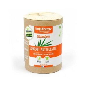 Nat & Form Bamboo Tabashir 60 Eco Capsules, Tabashir Bambou 60 Gélules Écologiques